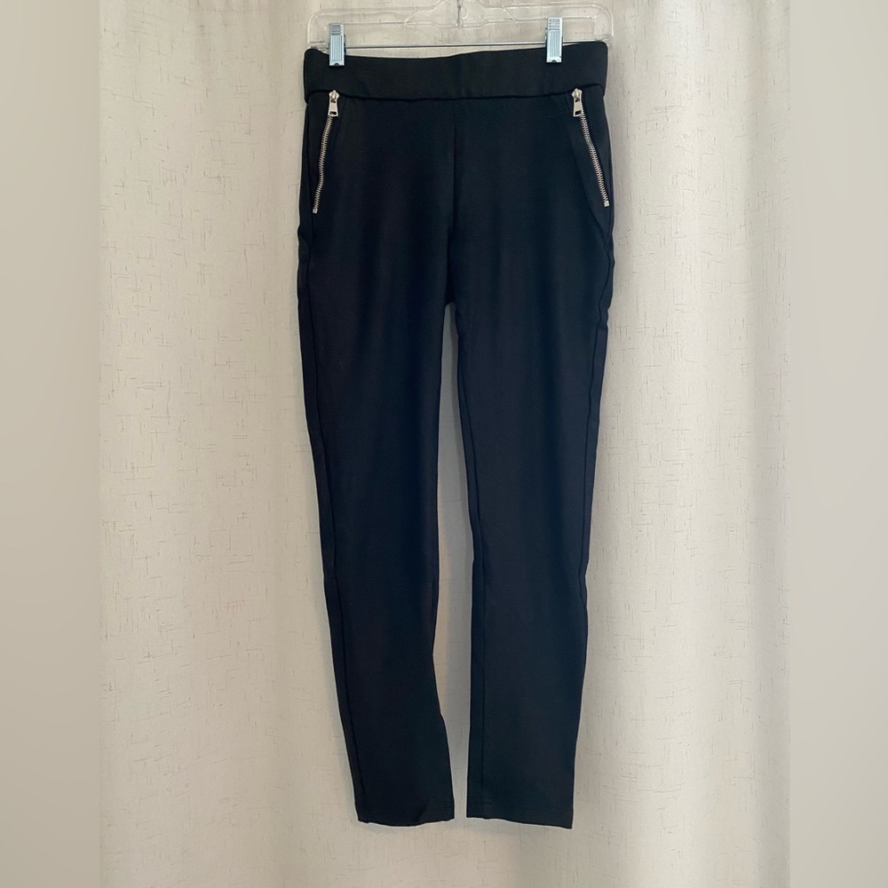 Black Skinny Faux Leather Pants